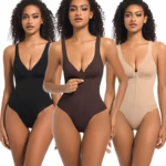 Body Sculptant Sans Couture avec Zip Frontal (1 Acheté = 1 Offert)
