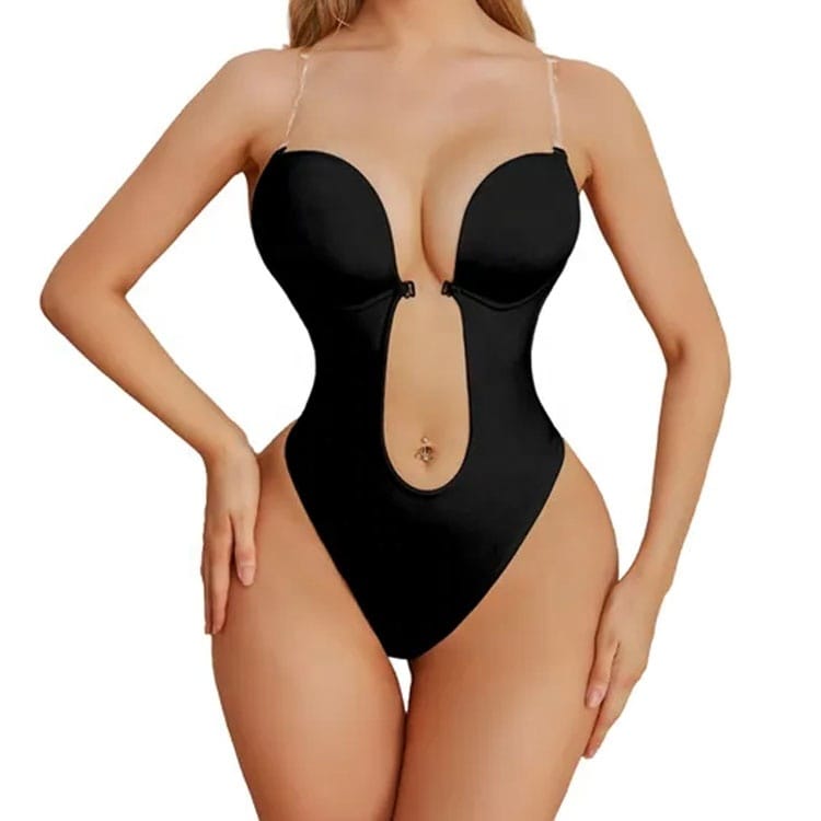 1.jpg Body Sculptant Dos Nu Décolleté Plongeant – Image 1
