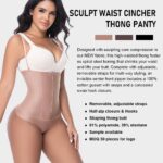 String Gainant Taille Haute avec Bretelles – Image 2