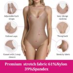 Body Tanga Plongeant Sans Couture Non Doublé – Image 2