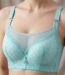 Soutien-Gorge Couverture Complète avec Arc et Dentelle Florale