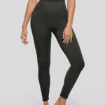 Leggings gainant taille haute vue de face
