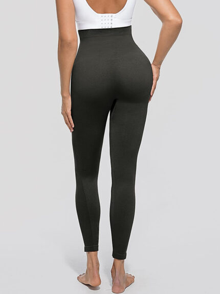 Leggings gainant taille haute vue de dos