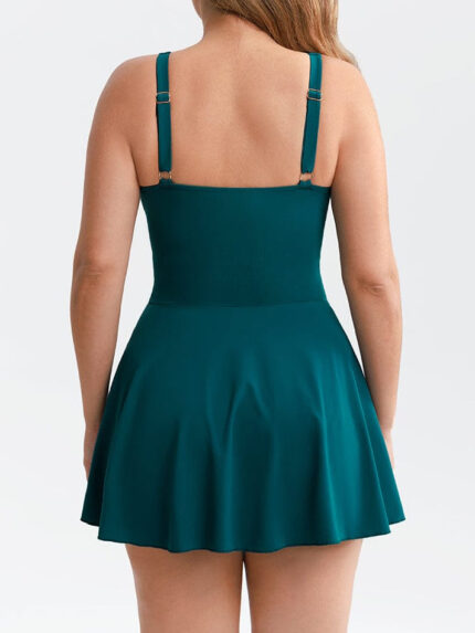 Maillot gainant avec jupe