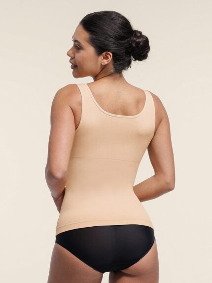 Débardeur Sculptant Col Diamant Maintien Poitrine et Ventre Plat – Colombian Shapewear by Curviery