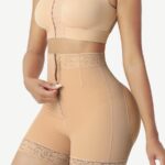 Short gainant zip vue de face